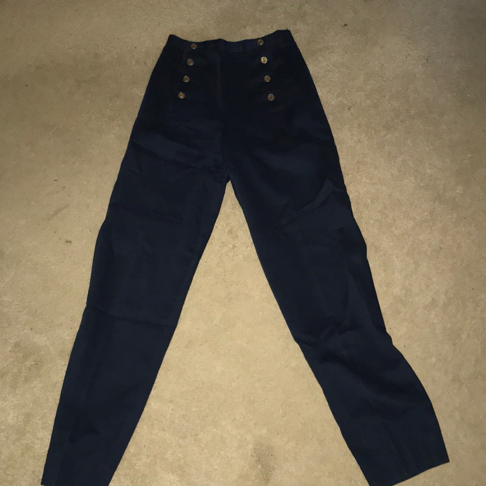 Bernard zins pants dark blue size 4